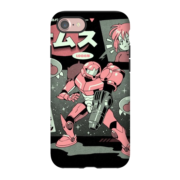iPhone 7 StrongFit Bounty Hunter From Space by Ilustrata