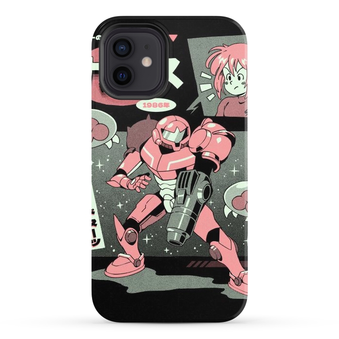iPhone 12 StrongFit Bounty Hunter From Space by Ilustrata