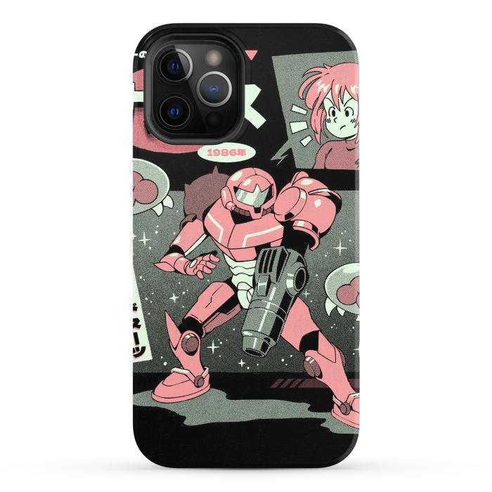 iPhone 12 Pro StrongFit Bounty Hunter From Space by Ilustrata