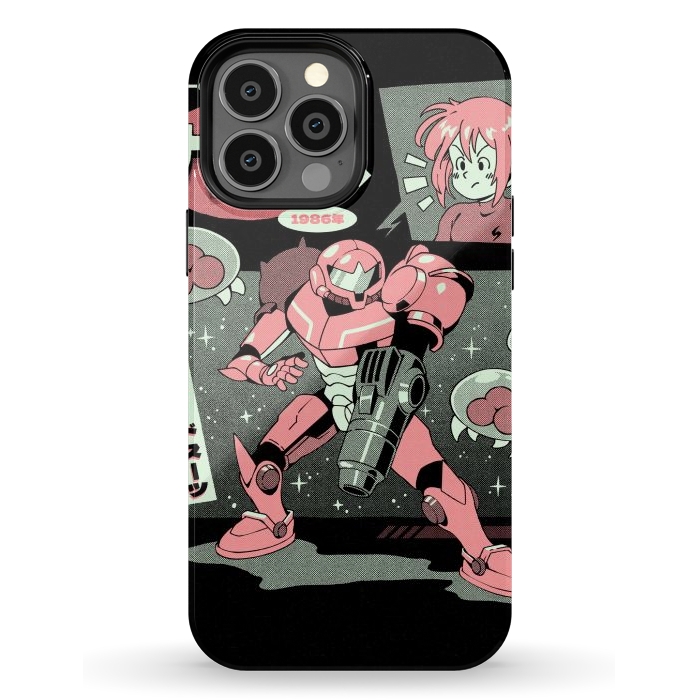 iPhone 13 Pro Max StrongFit Bounty Hunter From Space by Ilustrata