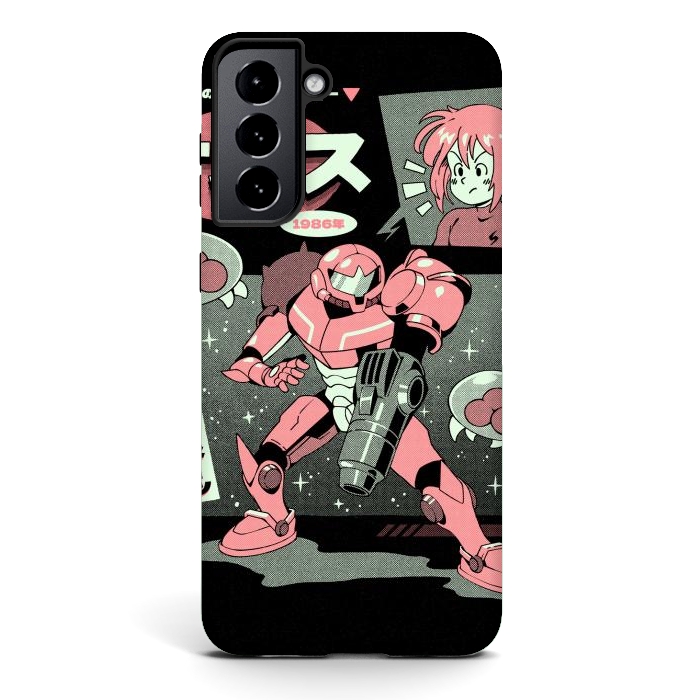 Galaxy S21 plus StrongFit Bounty Hunter From Space by Ilustrata