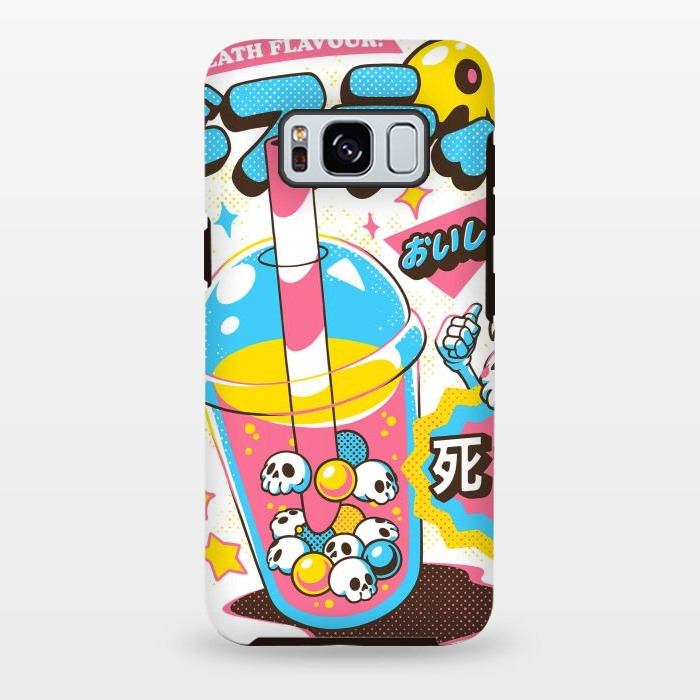 Galaxy S8 plus StrongFit Death Tea by Ilustrata