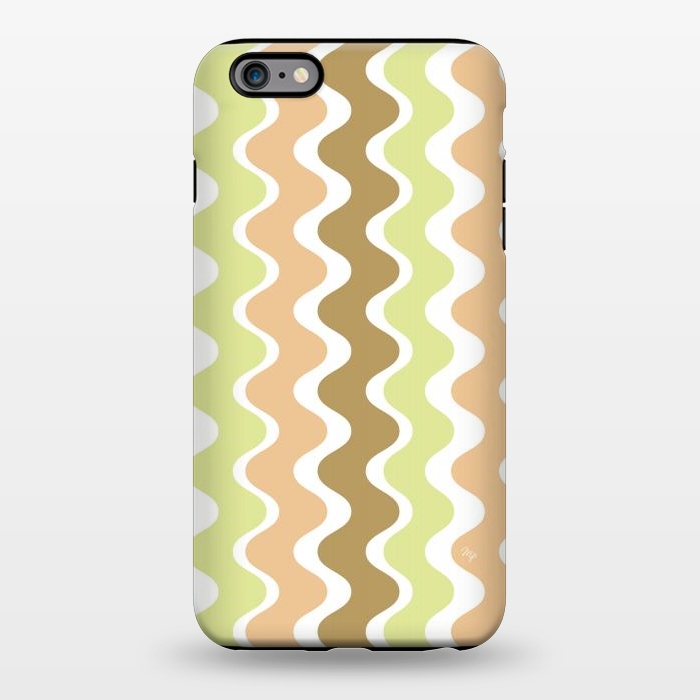 iPhone 6/6s plus StrongFit Retro Waves by Martina