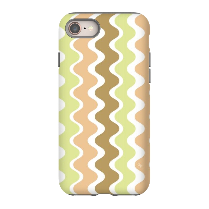 iPhone SE StrongFit Retro Waves by Martina