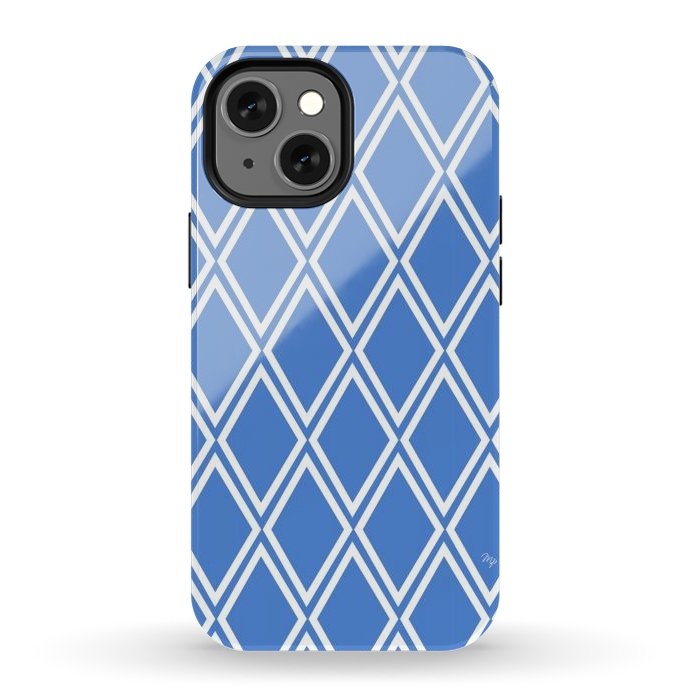 iPhone 12 mini StrongFit Blue Elegance by Martina