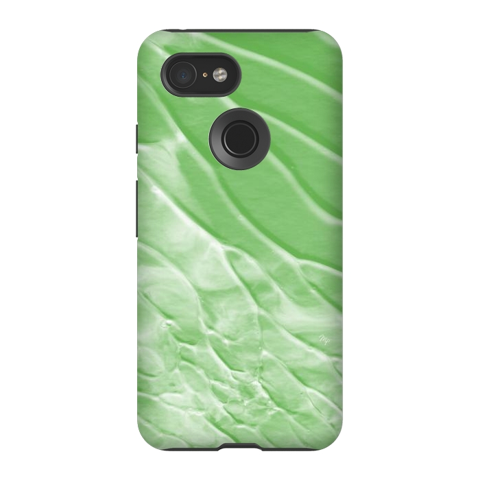 Pixel 3 StrongFit Modern organic green paint by Martina