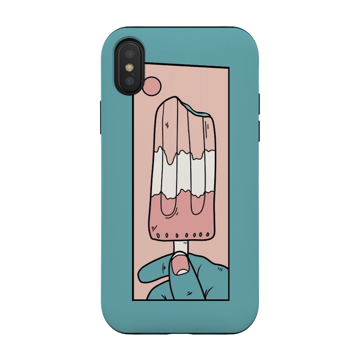 iPhone Xs / X StrongFit Ice pop by Steve Wade (Swade)