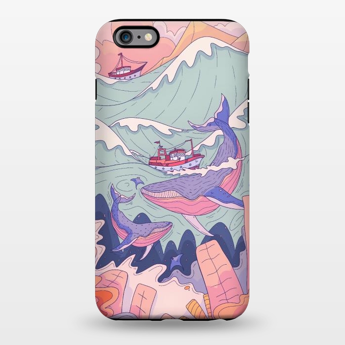 iPhone 6/6s plus StrongFit The whales and the ships  by Steve Wade (Swade)