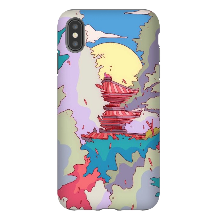 iPhone Xs Max StrongFit The hidden temple by Steve Wade (Swade)