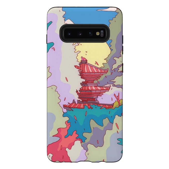 Galaxy S10 plus StrongFit The hidden temple by Steve Wade (Swade)