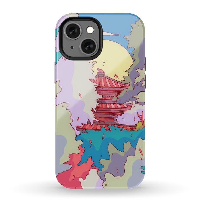 iPhone 12 mini StrongFit The hidden temple by Steve Wade (Swade)
