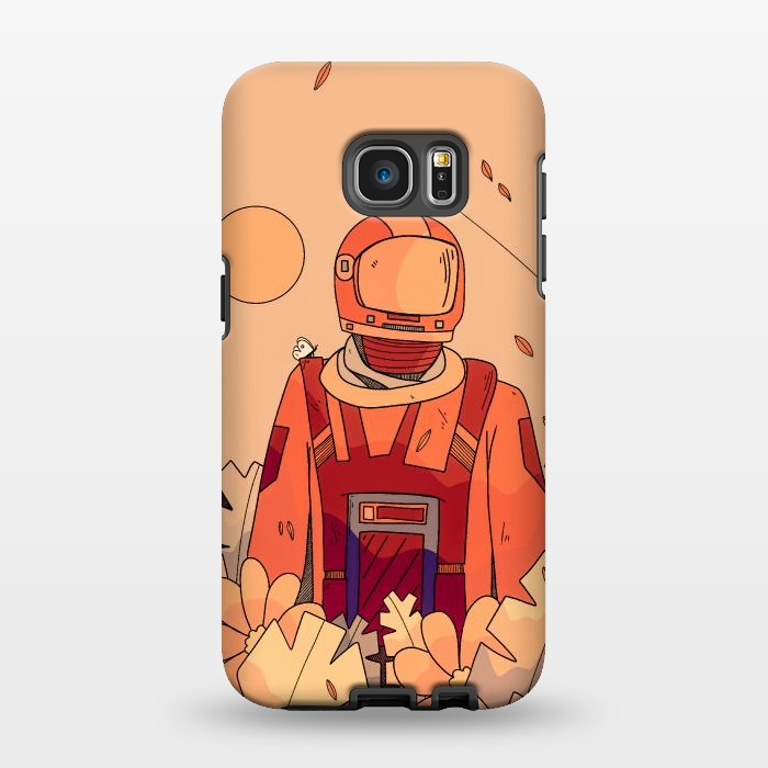 Galaxy S7 EDGE StrongFit Forest astronaut by Steve Wade (Swade)