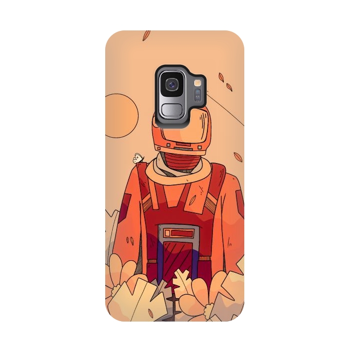 Galaxy S9 StrongFit Forest astronaut by Steve Wade (Swade)