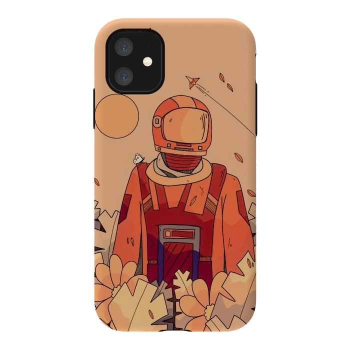 iPhone 11 StrongFit Forest astronaut by Steve Wade (Swade)