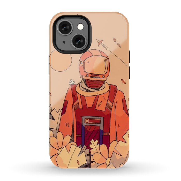 iPhone 13 mini StrongFit Forest astronaut by Steve Wade (Swade)