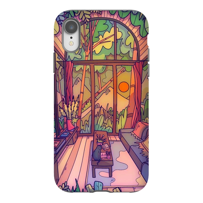 iPhone Xr StrongFit My forest home by Steve Wade (Swade)