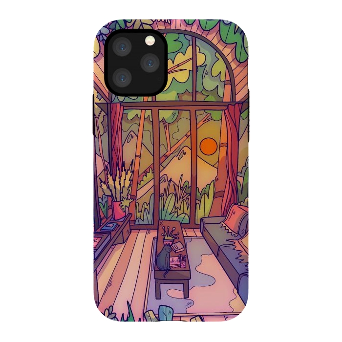 iPhone 11 Pro StrongFit My forest home by Steve Wade (Swade)