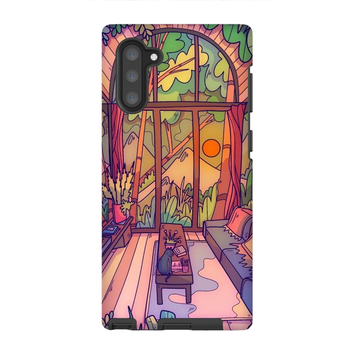 Galaxy Note 10 StrongFit My forest home by Steve Wade (Swade)