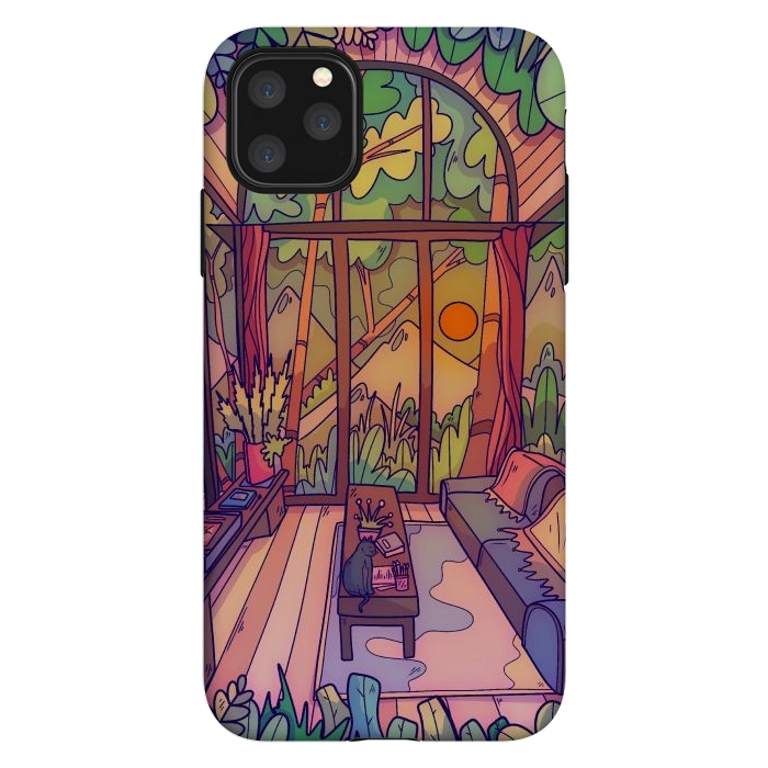 iPhone 11 Pro Max StrongFit My forest home by Steve Wade (Swade)