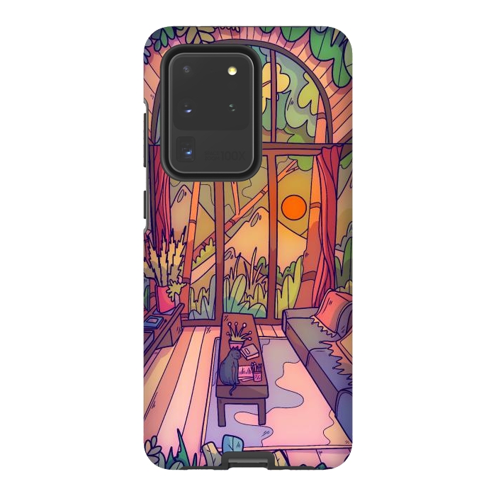 Galaxy S20 Ultra StrongFit My forest home by Steve Wade (Swade)