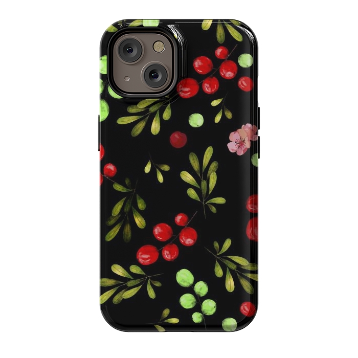 iPhone 14 StrongFit Berries Pattern by Bledi