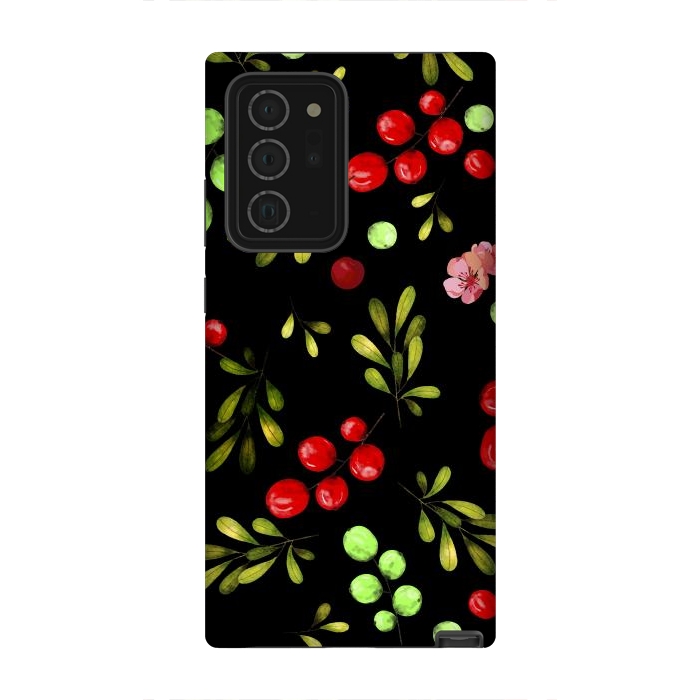 Galaxy Note 20 Ultra StrongFit Berries Pattern by Bledi