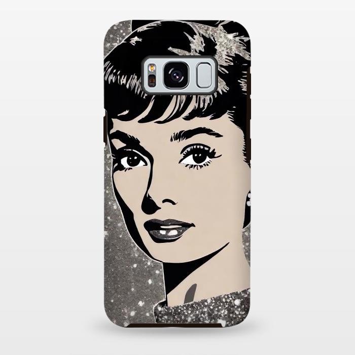 Galaxy S8 plus StrongFit Audrey Hepburn  by Winston