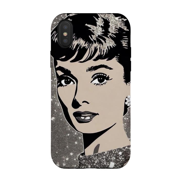 iPhone Xs / X StrongFit Audrey Hepburn  by Winston