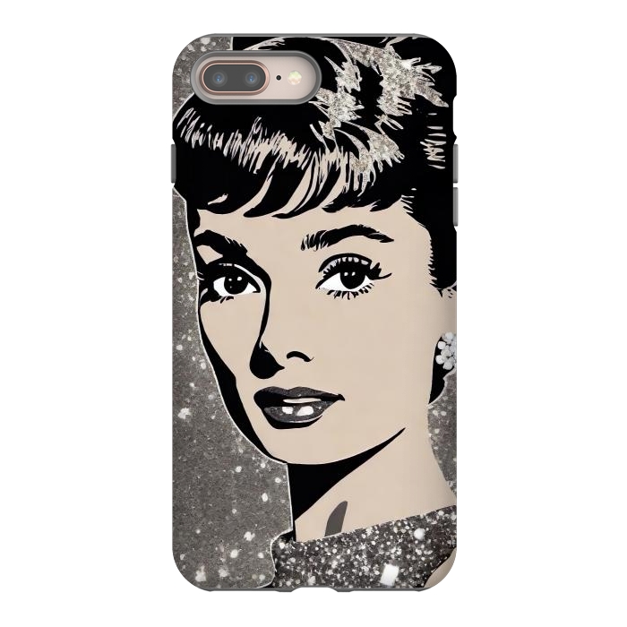 iPhone 8 plus StrongFit Audrey Hepburn  by Winston