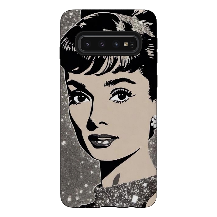Galaxy S10 StrongFit Audrey Hepburn  by Winston