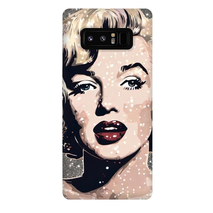 Galaxy Note 8 StrongFit Marilyn Monroe  by Winston