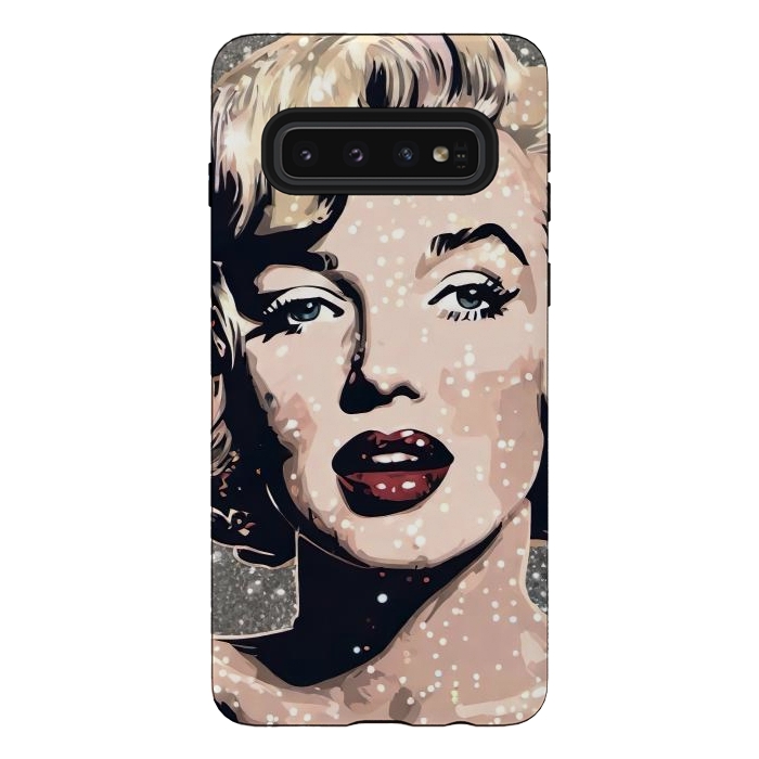 Galaxy S10 StrongFit Marilyn Monroe  by Winston