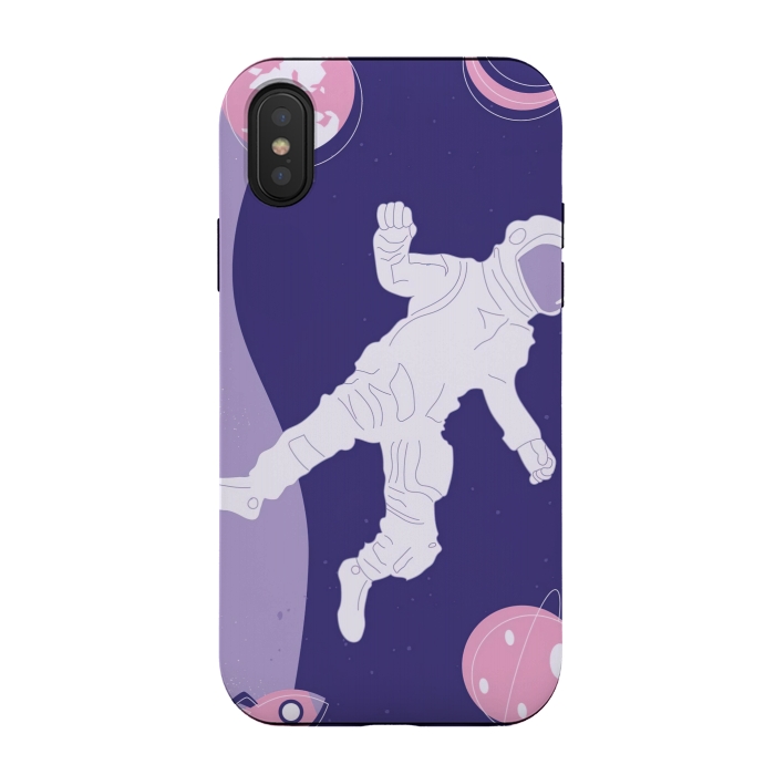 iPhone Xs / X StrongFit Astronaut by Winston