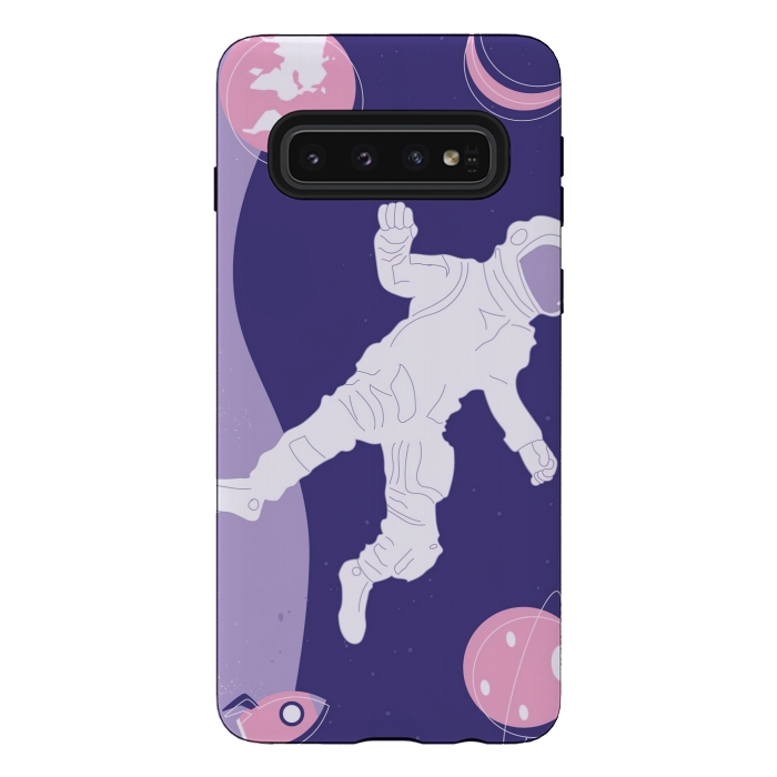 Galaxy S10 StrongFit Astronaut by Winston