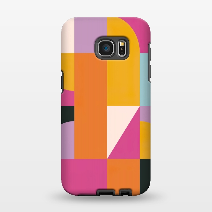 Galaxy S7 EDGE StrongFit Abstract geometric  by Winston