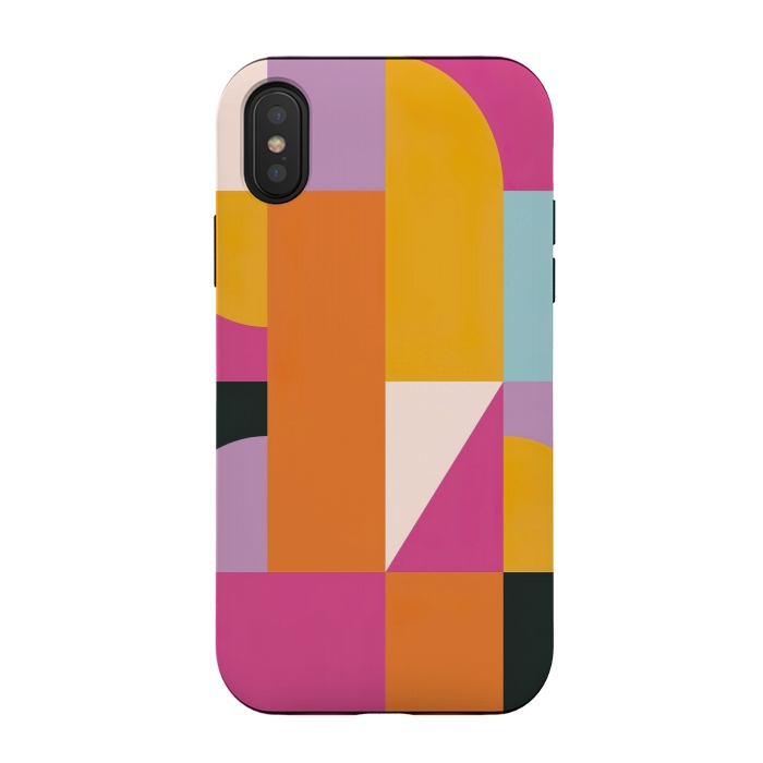 iPhone Xs / X StrongFit Abstract geometric  by Winston