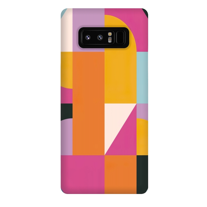 Galaxy Note 8 StrongFit Abstract geometric  by Winston