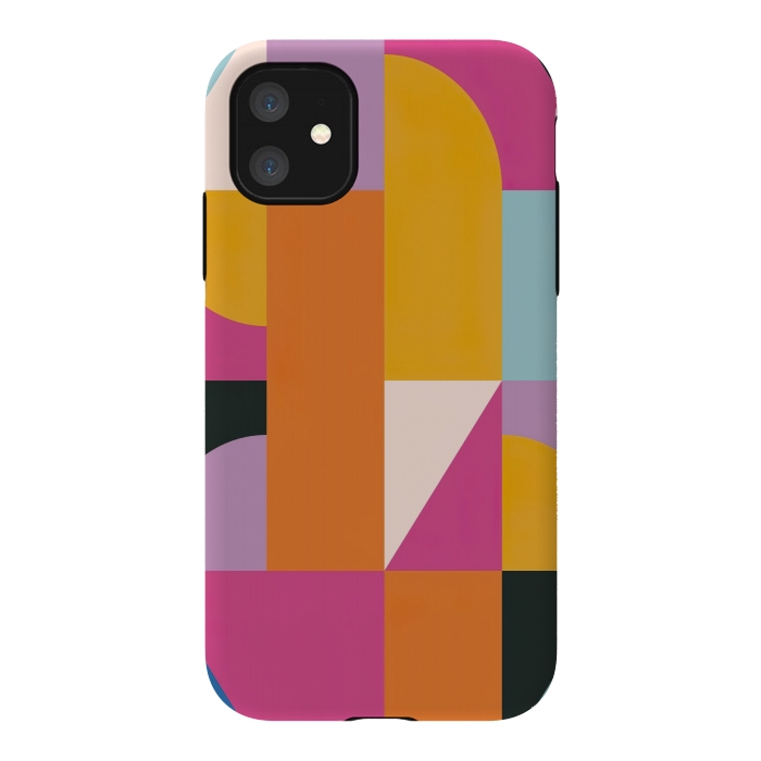 iPhone 11 StrongFit Abstract geometric  by Winston