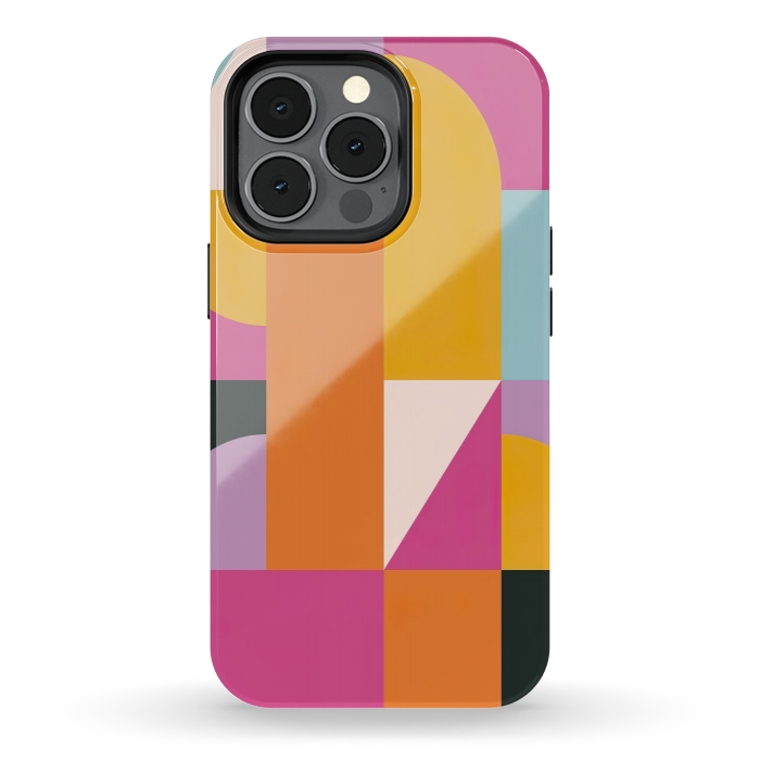 iPhone 13 pro StrongFit Abstract geometric  by Winston