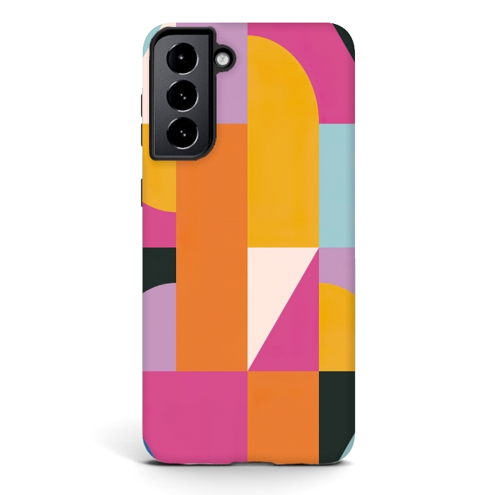 Galaxy S21 StrongFit Abstract geometric  by Winston