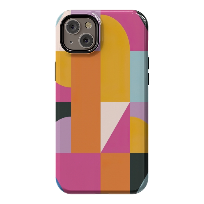 iPhone 14 Plus StrongFit Abstract geometric  by Winston