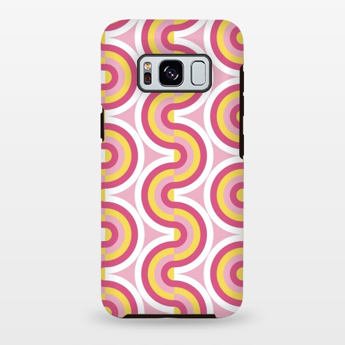 Galaxy S8 plus StrongFit Playful bold waves by Martina