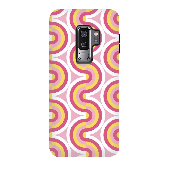 Galaxy S9 plus StrongFit Playful bold waves by Martina