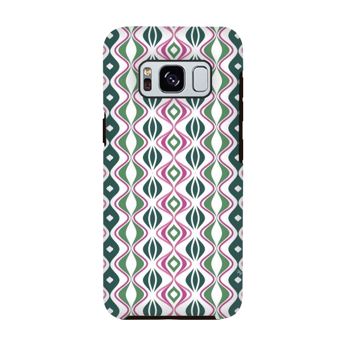 Galaxy S8 StrongFit Pretty abstract waves by Martina