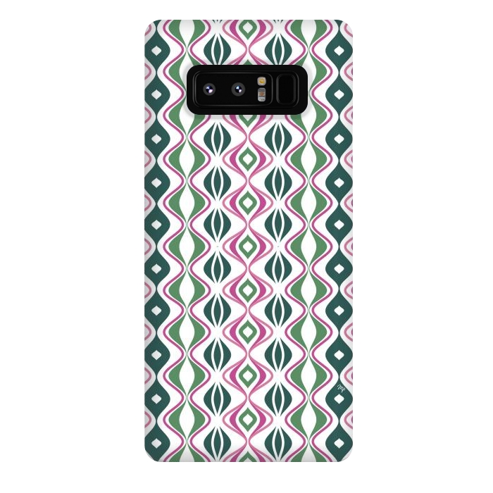Galaxy Note 8 StrongFit Pretty abstract waves by Martina