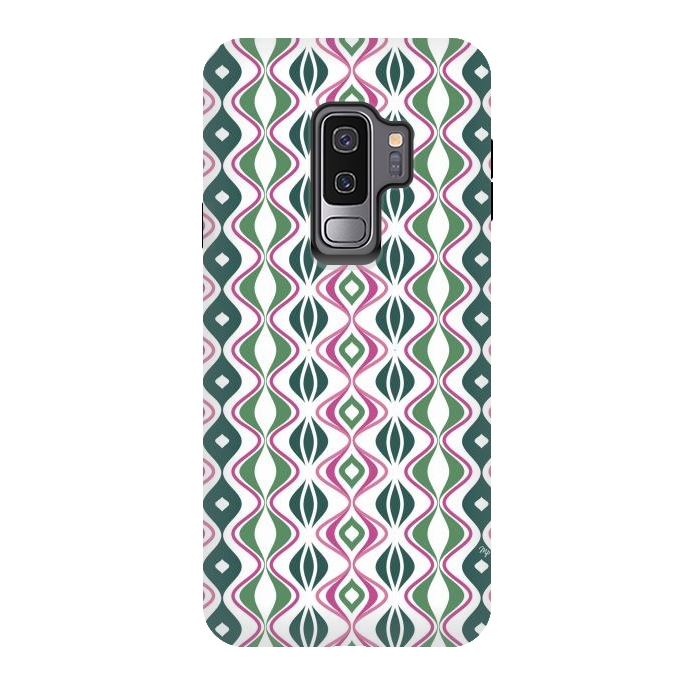 Galaxy S9 plus StrongFit Pretty abstract waves by Martina