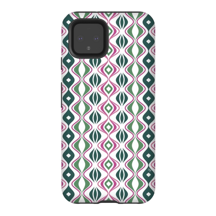 Pixel 4 StrongFit Pretty abstract waves by Martina