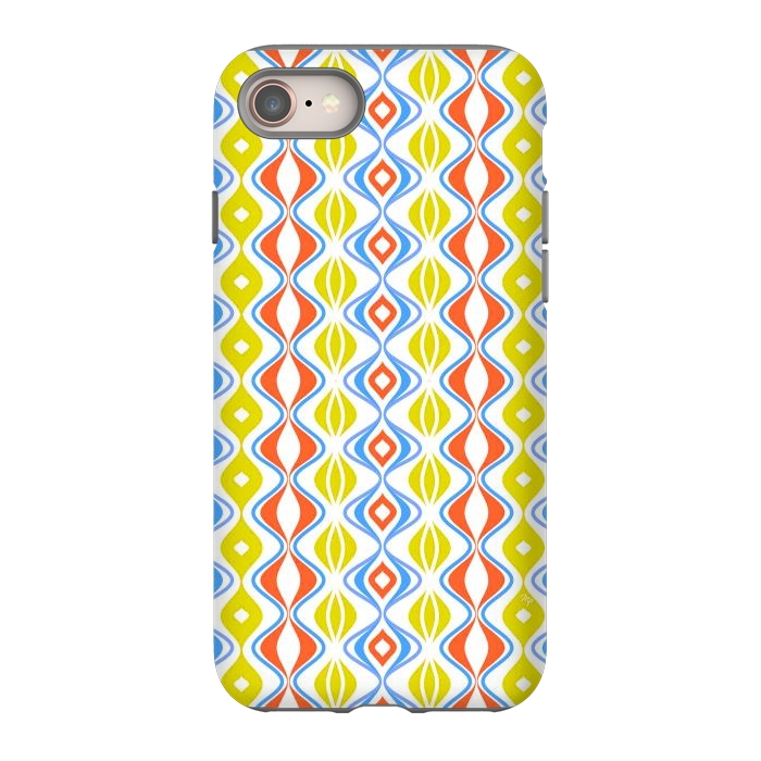 iPhone SE StrongFit Folkloric retro waves by Martina