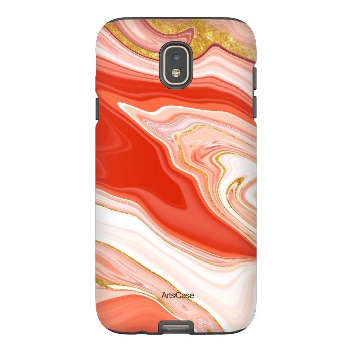 Galaxy J7 StrongFit Resplandor Retro by ArtsCase