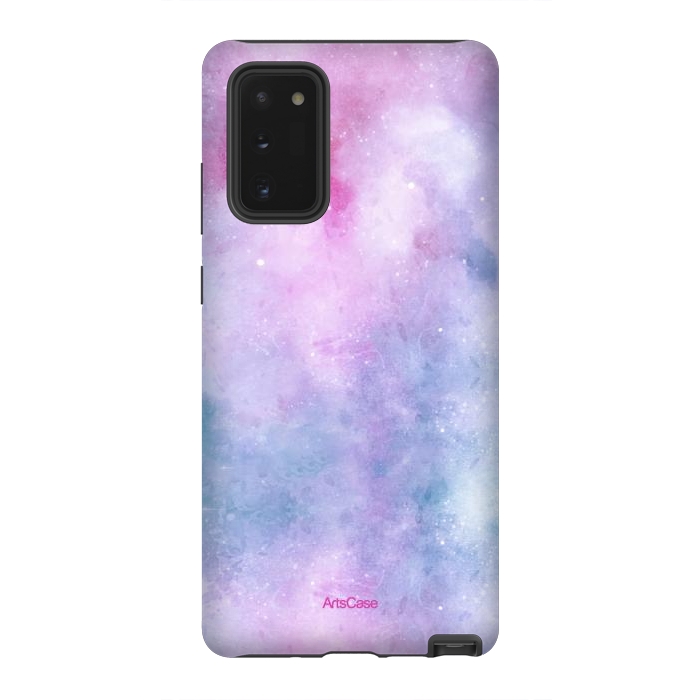 Galaxy Note 20 StrongFit Candy Blue and Pink  by ArtsCase